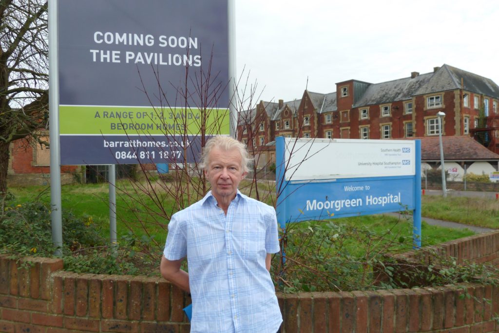  Planning permission has been granted for 121 houses on the Moorgreen Hospital site