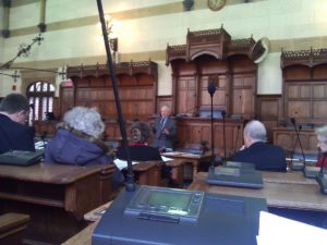 County Council debating chamber